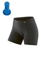 Gonso fietsonderbroek Sitivo U dames polyamide zwart/blauw mt 44 - thumbnail