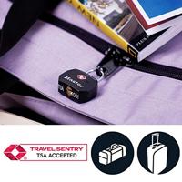 Masterlock 2 x 30mm - 15mm steel shackle, 3mm diam. - aluminium body with ABS pla - 4681EURTBLK - thumbnail