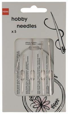 HEMA Hobbynaalden - 5 stuks