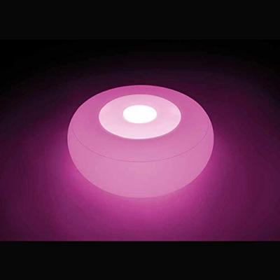 Intex 68697 Opblaasbare LED-Verlichting Poef 33x86 cm