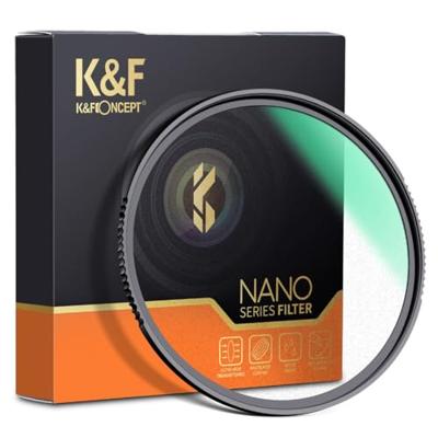 K&F Concept 1/8 black mist filter Nano X 46mm - waterdicht en krasbestendig met groene coating