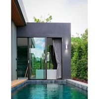 Lyora Hoekige spotNero wit up en down - 910042 - thumbnail