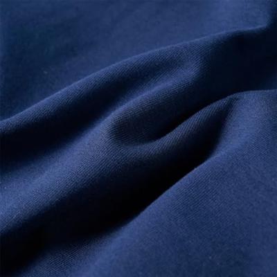 Kindertrui met capuchon paardenontwerp 128 marineblauw