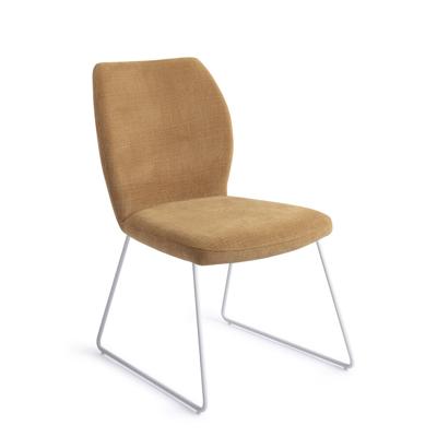 Jesper Home Ikata eetkamerstoel Honey Harvest slide white