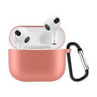 Lunso - Softcase cover hoes - AirPods 3 - Oranje - thumbnail