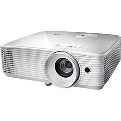Optoma HD39HDR HDR Home Theater Projector met hoge helderheid, 120 Hz herhalingssnelheid, 4000 lumen, snelle 8,4 ms responstijd met 120 Hz, eenvoudige installatie met 1,3 x zoom, 4K-ingang, stille
