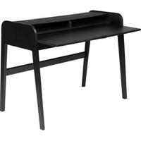 Zuiver Bureau 'Barbier' Eikenhout, kleur Zwart - thumbnail