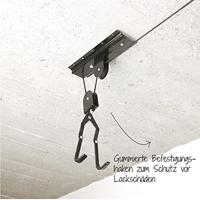 FISCHER FAHRRAD 50386:FISCHER Fietslift Aantal plaatsen: 1 Zwart - thumbnail