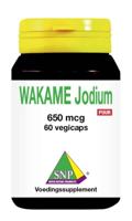 SNP Wakame jodium 650mcg 60 Vegetarische capsules - thumbnail