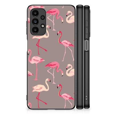 Samsung Galaxy A13 4G Dierenprint Telefoonhoesje Flamingo