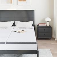 Matrassen 2 pcs Wit, Grijs 70 x 200 cm Gebreide stof - thumbnail