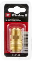 Einhell R1/2 AG 4139209 Perslucht-snelkoppeling 1 stuk(s) - thumbnail