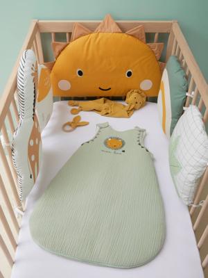 Verstelbare bedbumper TANZANIE ivoorkleurig / veelkleurig Verstelbare bedbumper TANZANIE ivoorkleurig / veelkleurig