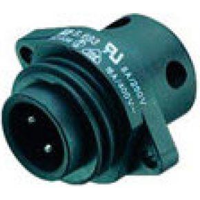 Binder 09 4227 00 07 Serie 693 | 7 Polige RD24 Power Male Chassisdeel