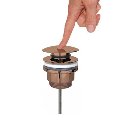 Best Design Clickwaste Dijon Zonder Overloop 5/4 Mat PVD Brons