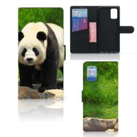 Samsung Galaxy A02s | M02s Telefoonhoesje met Pasjes Panda - thumbnail