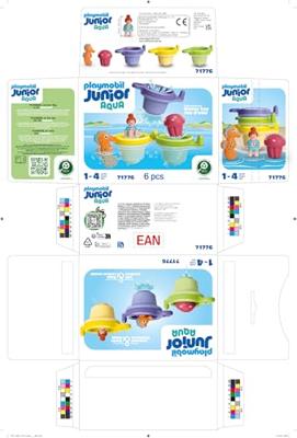 Playset Playmobil Junior Water 71776 6 Onderdelen