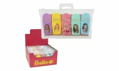 Besties Mini Tekstmarkers 5 Besties Mini Tekstmarkers 5
