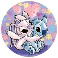 Ravensburger legpuzzel rond stitch, 500st. - thumbnail