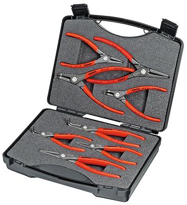 Knipex 00 21 25 Precisie-borgveertang set Geschikt voor borgringen Binnen- en buitenringen 12-25 mm, 19-60 mm 10-25 mm, 19-60 mm Puntvorm 90° haaks, Recht Knipex 00 21 25 Precisie-borgveertang set Geschikt voor borgringen Binnen- en buitenringen 12-25 mm, 19-60 mm 10-25 mm, 19-60 mm Puntvorm 90° haaks, Recht