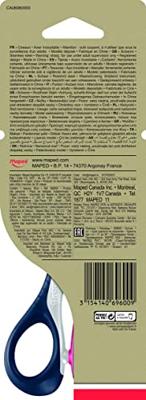 Maped schaar Sensoft 16 cm, voor rechtshandigen, met scherpe punt