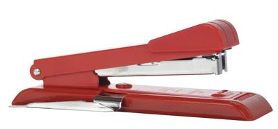 Nietmachine Bostitch B8+ontnieter 25vel STRC2115 rood