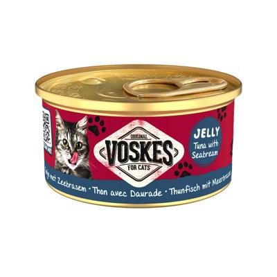 Voskes Tonijn met zeebrasem 85g