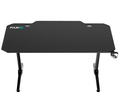 Fourze D1400 gaming desk zwart