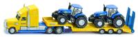 Siku 1805 Scania met New Holland tractoren 1:87 - thumbnail