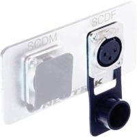 Neutrik SCDF Afdekkap Zwart 1 stuk(s) - thumbnail