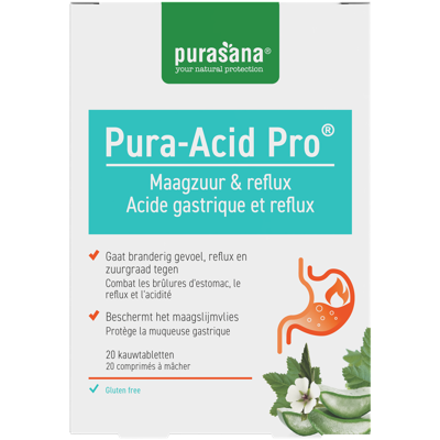 Purasana Pura-Acid Pro Kauwtablet Purasana Pura-Acid Pro Kauwtablet