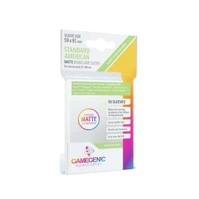 Gamegenic: Matte Board Game Sleeves - Green