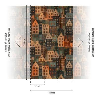 Livingwalls Metropolitan Stories. Travel Stories - Bont - Architektur - 391821