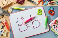 Whiteboardpotlood stabilo markdry 4st neon kleuren - thumbnail