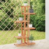 VidaXL Plantenstandaard 75x25x140,5 cm massief vurenhout - thumbnail