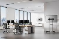 Newstar FPMA-W300BLACK Wandsteun voor Schermen tot 55 Inch Zwart - thumbnail