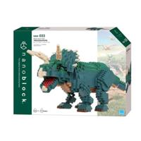 Bakstenen figuur - BANDAI - NANOBLOCK - Triceratops Deluxe - 930 stuks - thumbnail