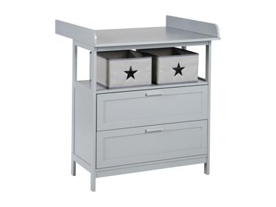 roba Commode Hamburg (2 lades, Taupe) roba Commode Hamburg (2 lades, Taupe)