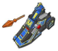 Mighty Morphin Power Rangers Thunderzord Action Figure Unicorn - thumbnail