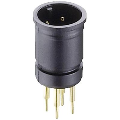 Lumberg Automation 11609-1 Sensor/actuator inbouwconnector M12 Aantal polen (sensoren): 4 Stekker, recht 1 stuk(s)