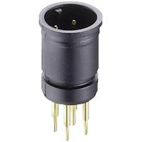 Lumberg Automation 11609-1 Sensor/actuator inbouwconnector M12 Aantal polen (sensoren): 4 Stekker, recht 1 stuk(s) - thumbnail