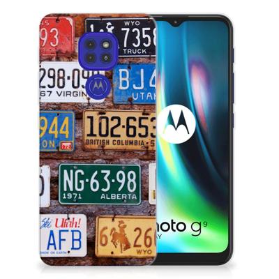 Motorola Moto G9 Play | E7 Plus | Siliconen hoesje | met foto Kentekenplaten Motorola Moto G9 Play | E7 Plus | Siliconen hoesje | met foto Kentekenplaten