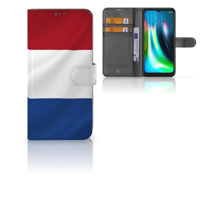 Motorola Moto G9 Play | E7 Plus | Bookstyle Case | Nederlandse Vlag - thumbnail