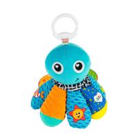 Lamaze Knuffel Octopus Zoute Sam Junior 19 Cm Pluche Blauw - thumbnail