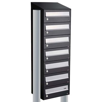 Allux Hive Set 1-Breed, 7-Hoog Met Dak Op Statief Zwart - 40030070_1x7ds Allux Hive Set 1-Breed, 7-Hoog Met Dak Op Statief Zwart - 40030070_1x7ds