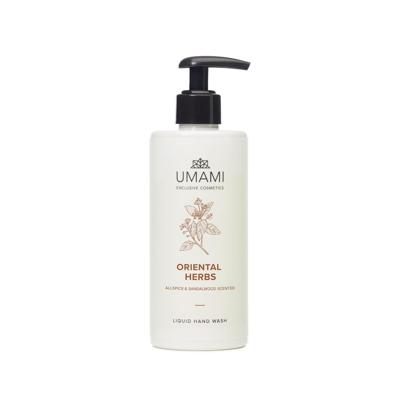 Umami Exclusive Cosmetics Oriental Herbs Liquid Hand Wash Allspice & Sandalwood 300ml Umami Exclusive Cosmetics Oriental Herbs Liquid Hand Wash Allspice & Sandalwood 300ml