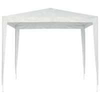 Partytent 2,5x2,5 m wit - thumbnail