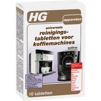HG universele reinigingstabletten voor koffiemachines - thumbnail