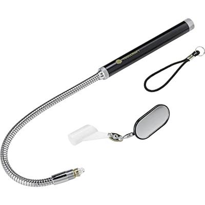 TOOLCRAFT Inspectiespiegel met LED-verlichting Spiegelgrootte: (Ø) 8.5 mm