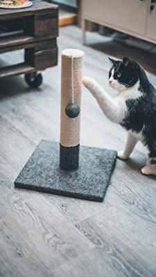 Krabpaal - TYROL - 404113 - Eenvoudig - Grijs en wit - 42cm